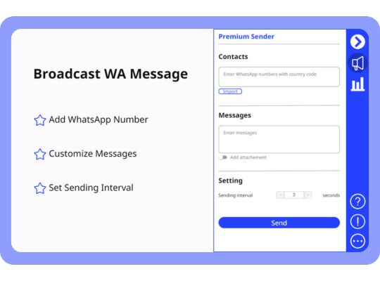 Premium Sender 附件选项